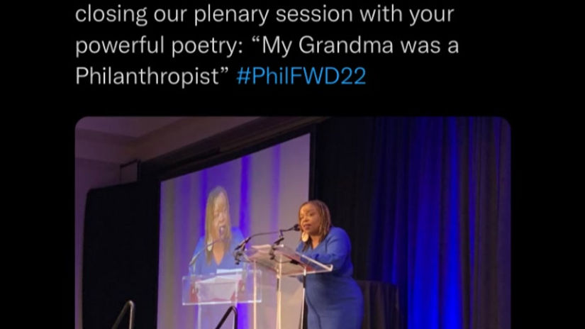 My grandmother was a philanthropist final
